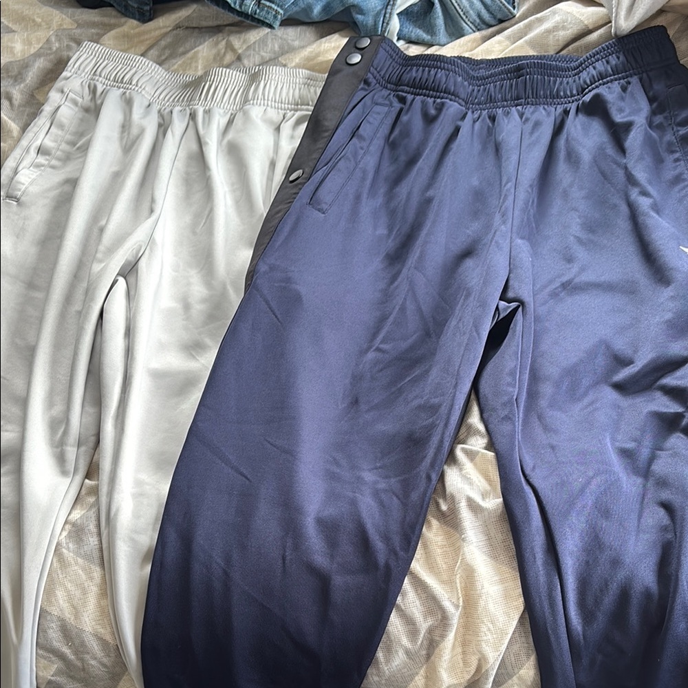 Navy and Cream Jogger Pants